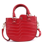 Maple Premium Genuine Leather Grab Bag for Women | Maroon Luxury Handbag