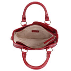 Maple Premium Genuine Leather Grab Bag for Women | Maroon Luxury Handbag