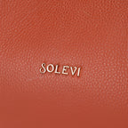 Lima Premium Genuine Leather Tote Bag for Women | Brick Leather Handbag
