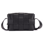 Coppice Premium Genuine Leather Crossbody Bag for Women | Black Vintage Leather Handbag