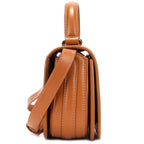 Merci Premium Genuine Leather Crossbody Sling Bag for Women | Tan Leather Handbag