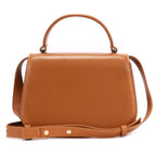 Merci Premium Genuine Leather Crossbody Sling Bag for Women | Tan Leather Handbag