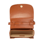 Merci Premium Genuine Leather Crossbody Sling Bag for Women | Tan Leather Handbag