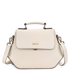 Olbia Premium Genuine Leather Crossbody Bag for Women | White Designer Leather Handbag