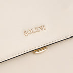 Olbia Premium Genuine Leather Crossbody Bag for Women | White Designer Leather Handbag