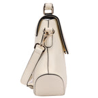 Olbia Premium Genuine Leather Crossbody Bag for Women | White Designer Leather Handbag