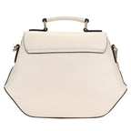 Olbia Premium Genuine Leather Crossbody Bag for Women | White Designer Leather Handbag