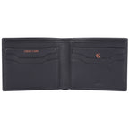 Eli Genuine Leather Wallet for Men – Premium Black Card Holder Wallet