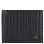 Raphael Genuine Leather Coin Pocket Wallet for Men – Premium Black Wallet