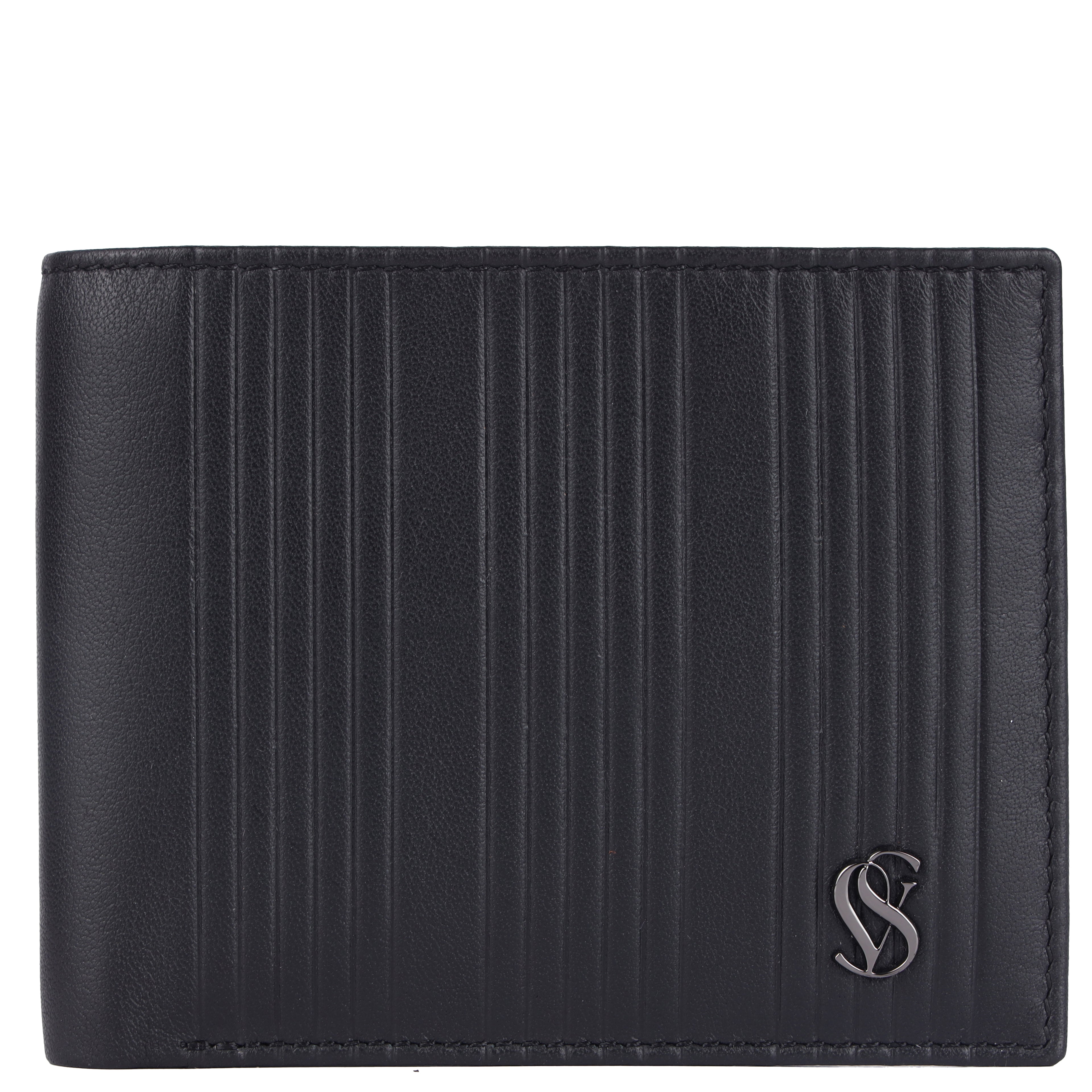 Raphael Genuine Leather Coin Pocket Wallet for Men – Premium Black Wallet