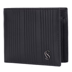 Raphael Genuine Leather Coin Pocket Wallet for Men – Premium Black Wallet