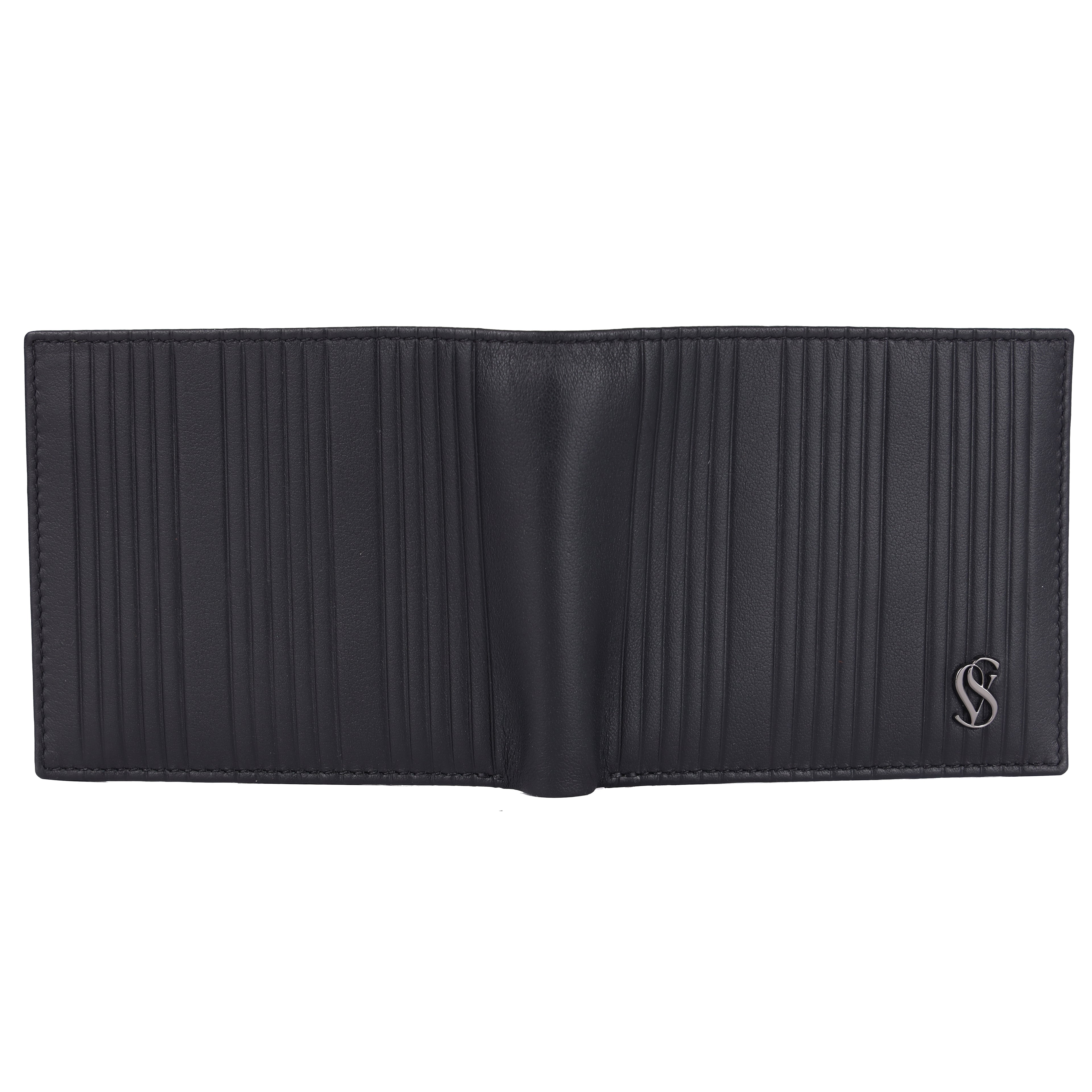Raphael Genuine Leather Coin Pocket Wallet for Men – Premium Black Wallet