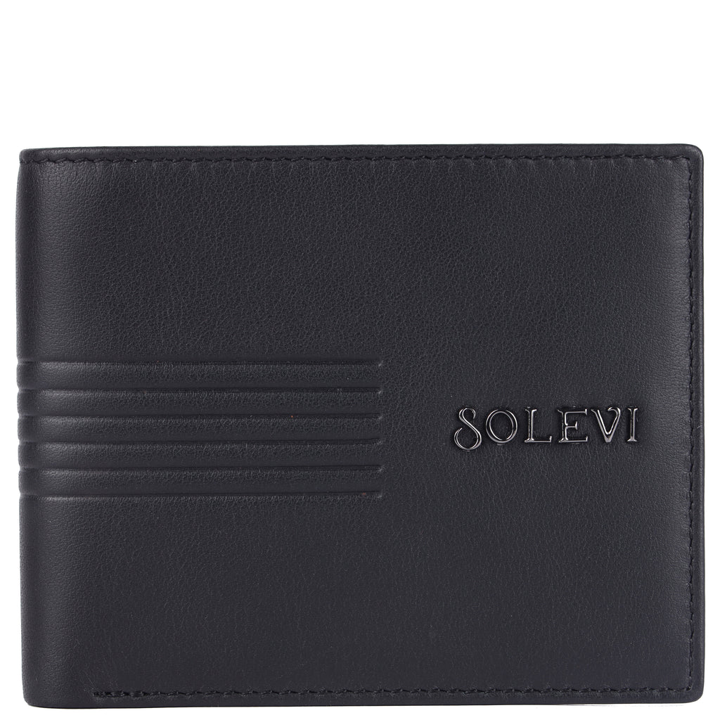 Maxime Genuine Leather Wallet for Men – Premium Black Leather Wallet