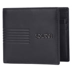 Maxime Genuine Leather Wallet for Men – Premium Black Leather Wallet