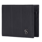 Raphael Genuine Leather Card Wallet for Men – Premium Black Wallet