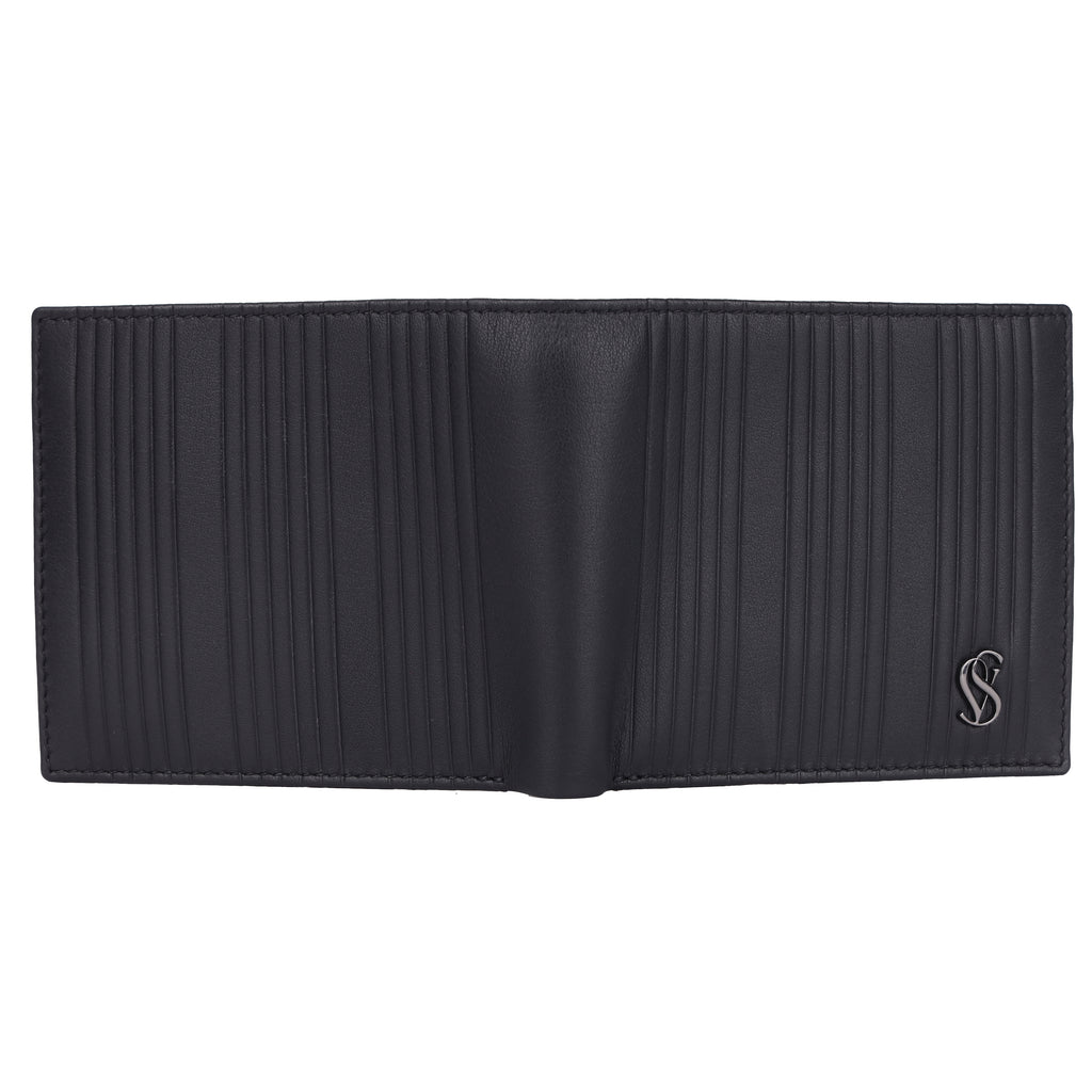 Raphael Genuine Leather Card Wallet for Men – Premium Black Wallet