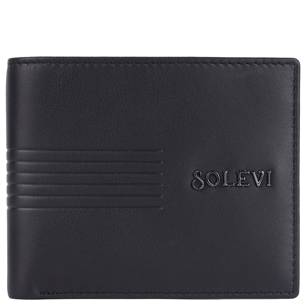 Maxime Genuine Leather Wallet for Men – Premium Black Leather Wallet
