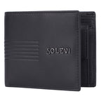 Maxime Genuine Leather Wallet for Men – Premium Black Leather Wallet