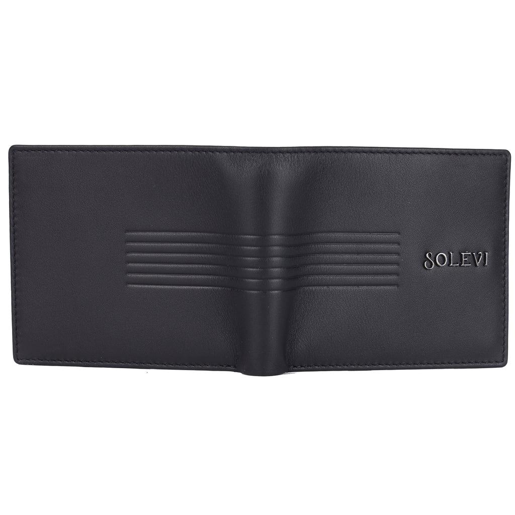 Maxime Genuine Leather Wallet for Men – Premium Black Leather Wallet