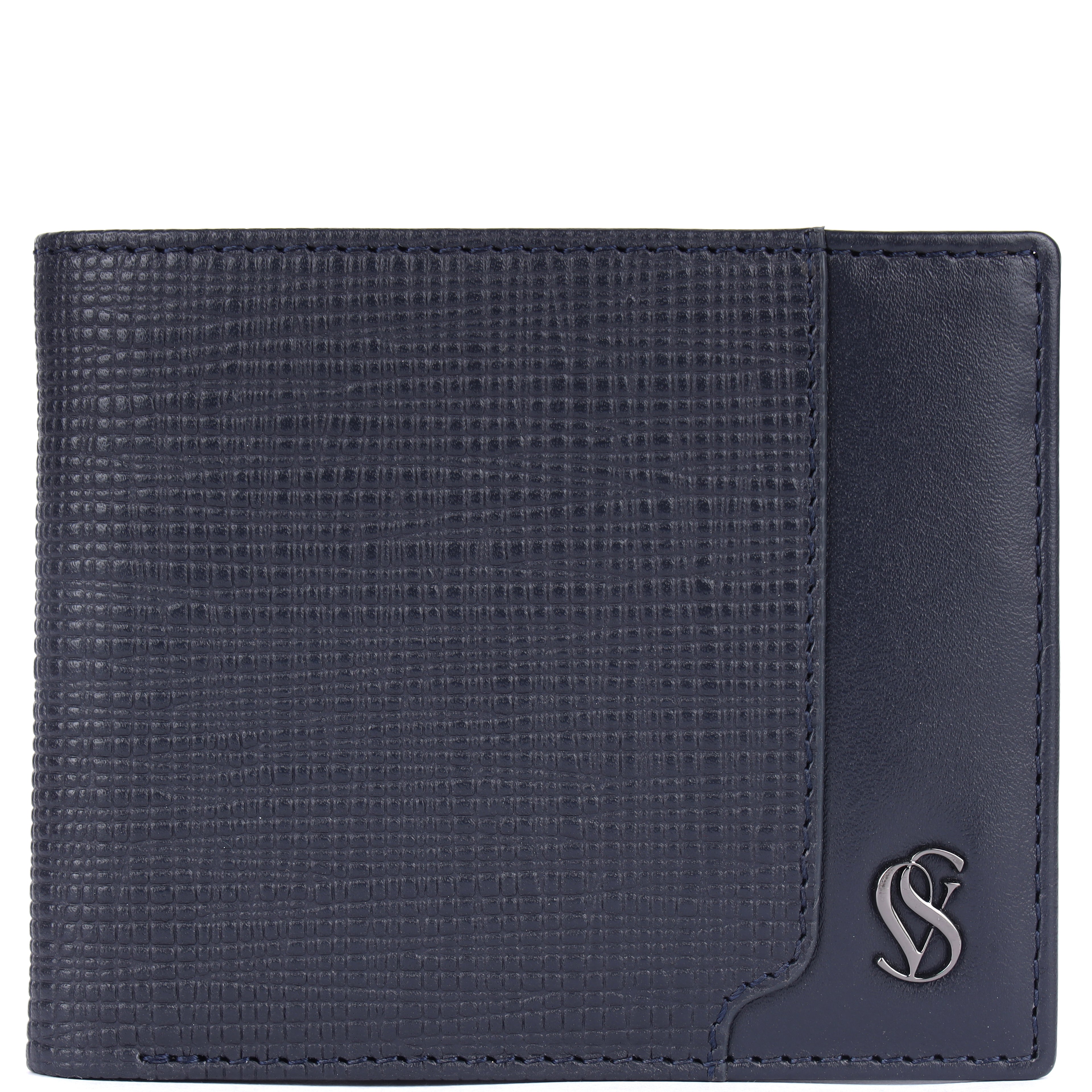 Mees Full-Grain Leather Men's Both Side Card Wallet
