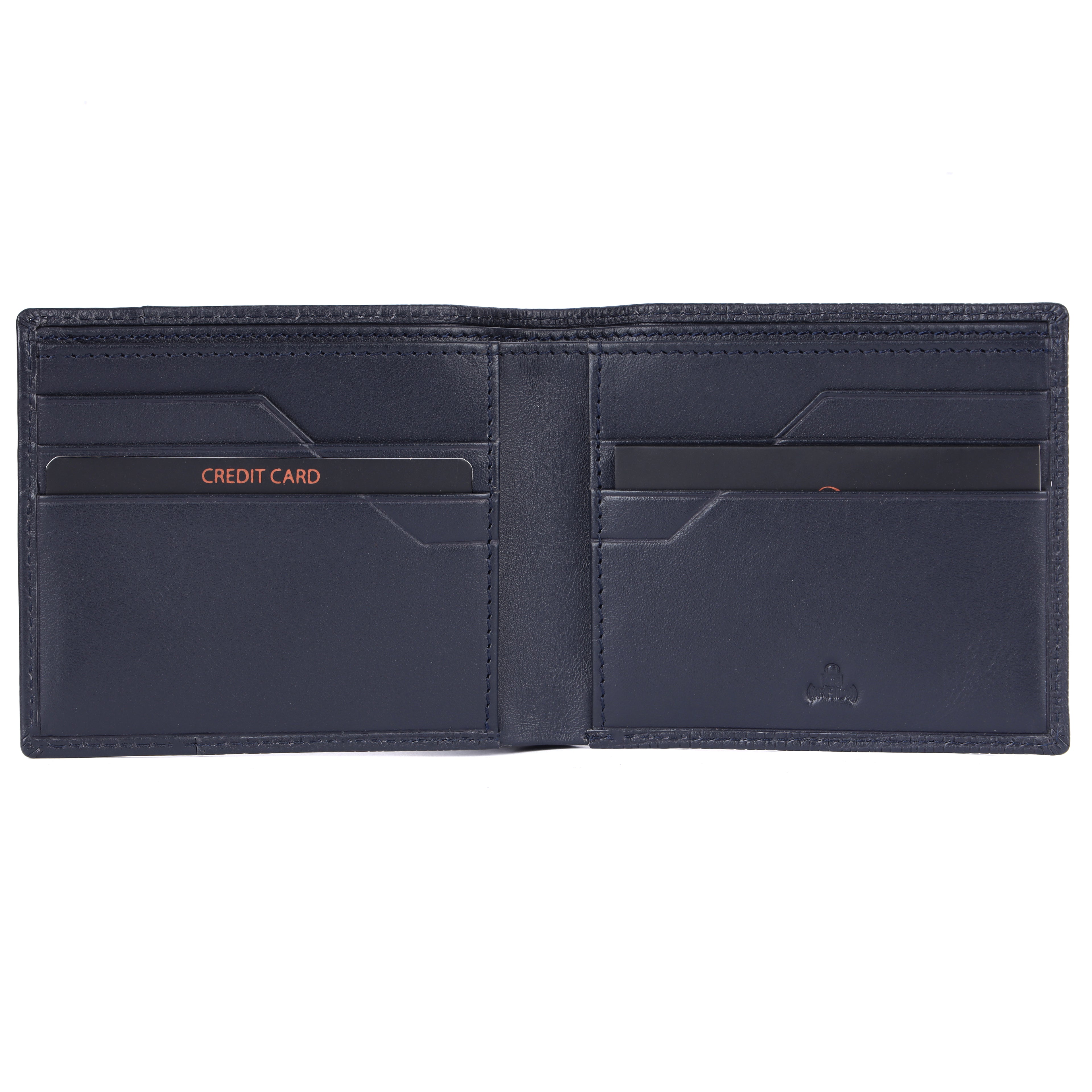 Mees Full-Grain Leather Men's Both Side Card Wallet