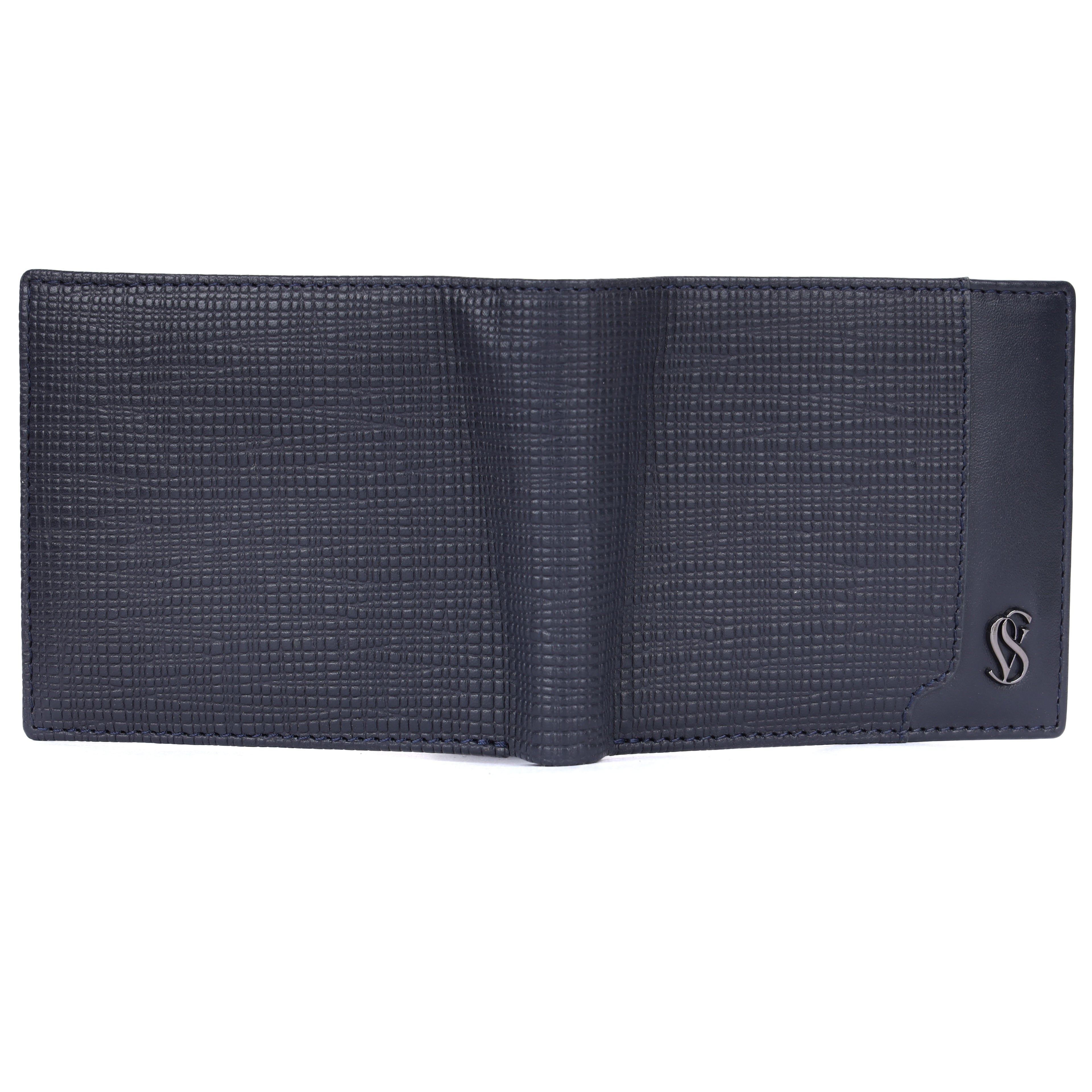 Mees Full-Grain Leather Men's Both Side Card Wallet