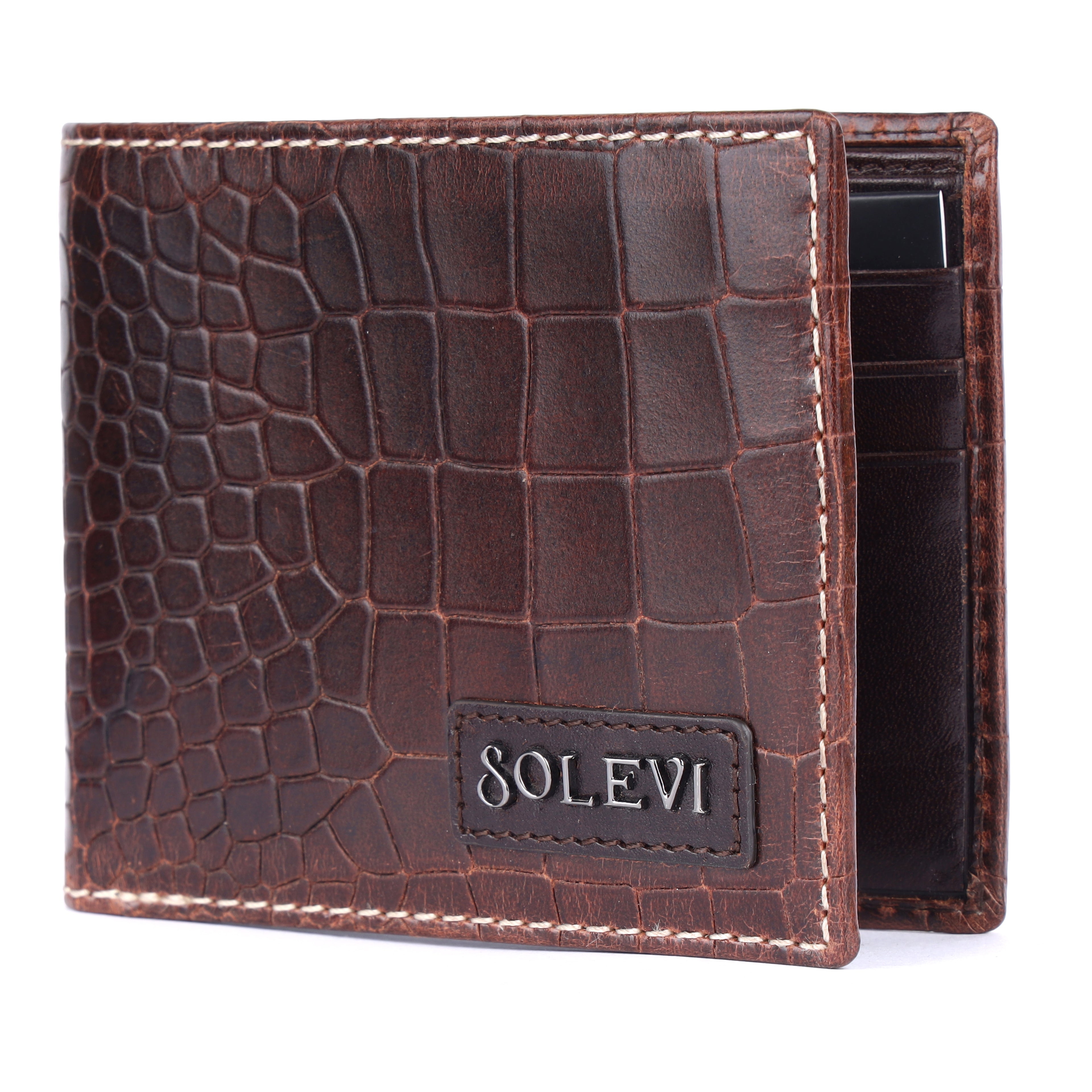 Brabant Premium Genuine Leather Card Holder for Men | Both Side Card Case