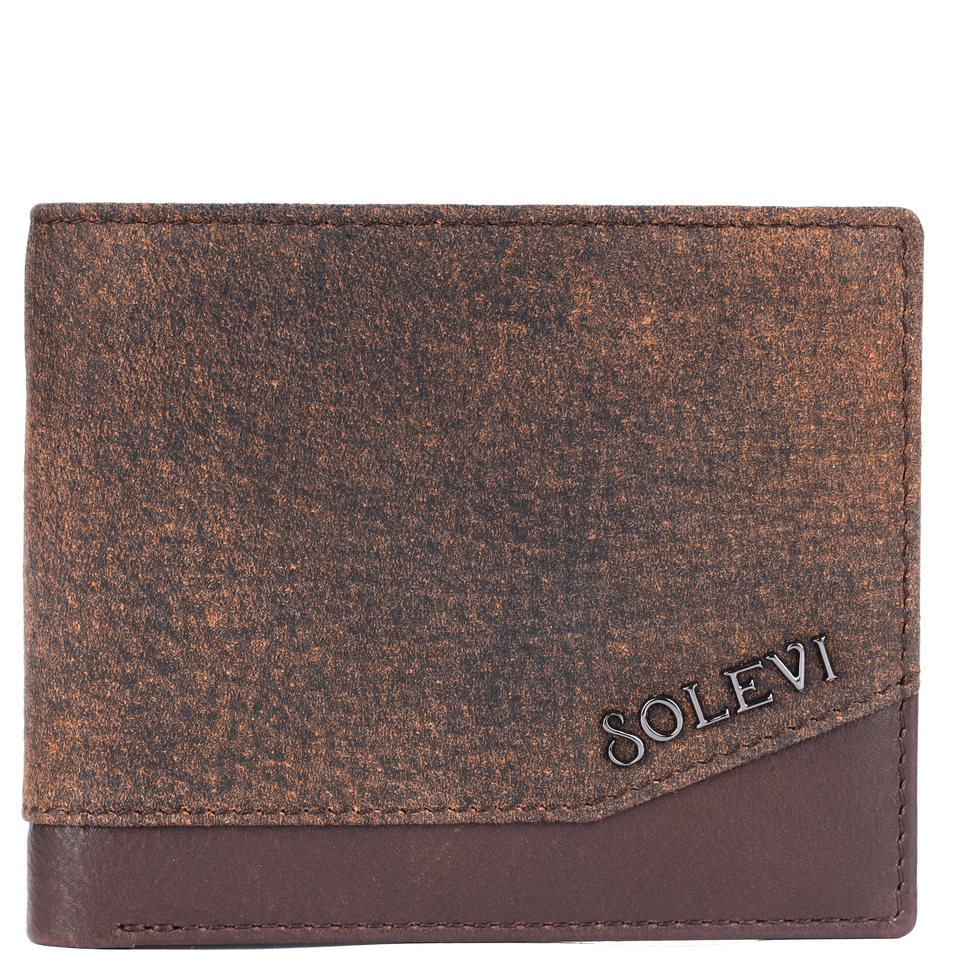 Finn Premium Genuine Leather Bi-Fold Wallet for Men - Brown