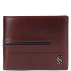 Liam Full-Grain Nappa Leather Men's Wallet – Both Side Card Case | High Black