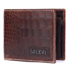 Brabant Premium Genuine Leather Coin Pocket Wallet for Men | Brown