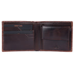 Brabant Premium Genuine Leather Coin Pocket Wallet for Men | Brown