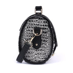 BRIENNA Genuine Leather Handbag for Women | Black Luxury Designer Bag