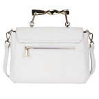 KALAHARI Genuine Leather Crossbody Bag for Women | Vanilla Flap Handbag