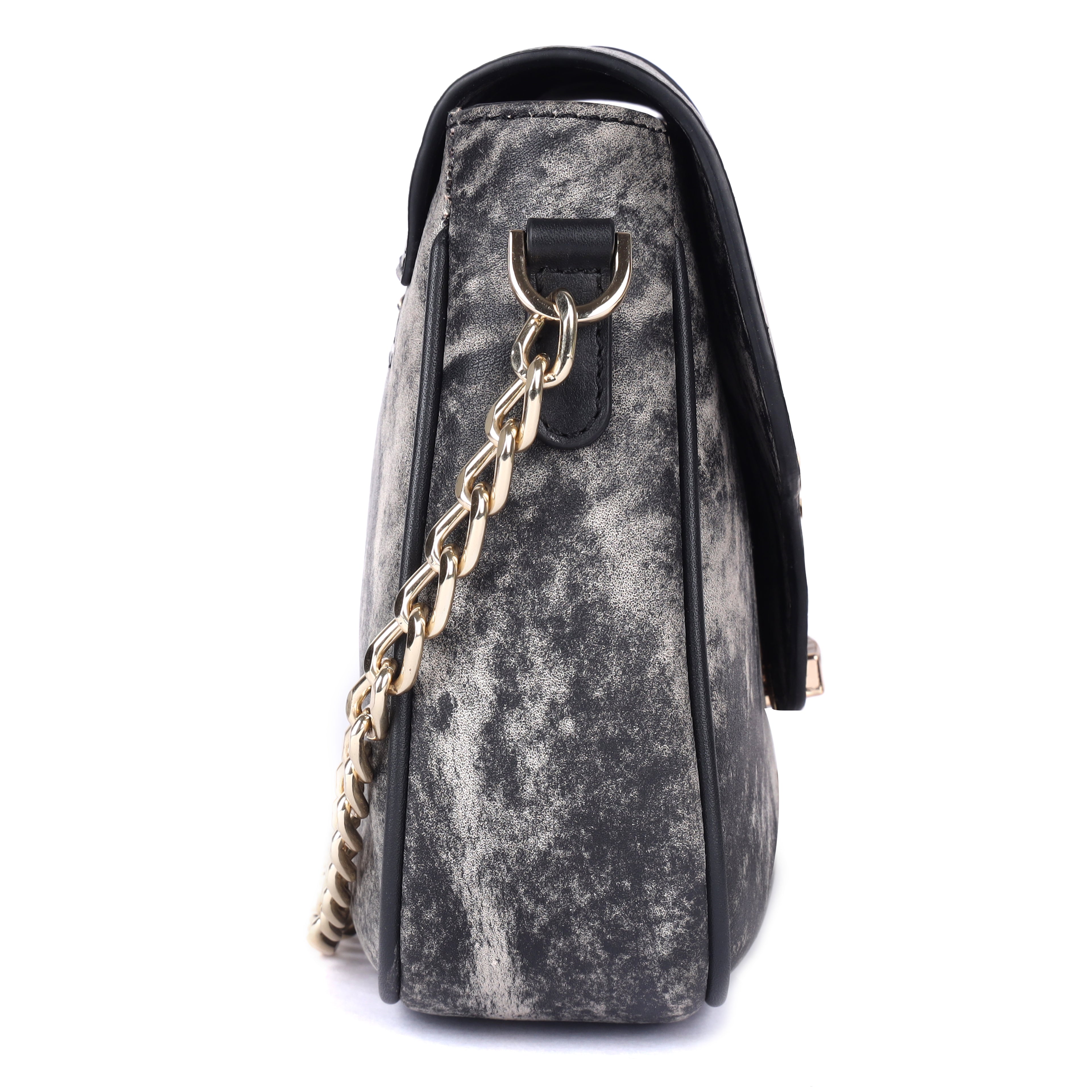 YARA Genuine Leather Crossbody Bag for Women | Black Luxury Sling Bag