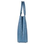 CHIVA Genuine Leather Tote Bag for Women | Vintage Blue Designer Tote