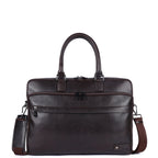VERON Genuine Leather Laptop Bag for Men | Premium Chocolate Office Bag