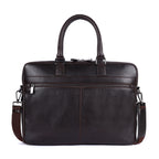 VERON Genuine Leather Laptop Bag for Men | Premium Chocolate Office Bag