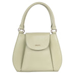 JANE Genuine Leather Shopper Tote Bag for Women | Dark Pista Leather Handbag