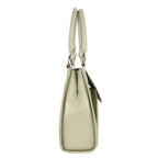 JANE Genuine Leather Shopper Tote Bag for Women | Dark Pista Leather Handbag