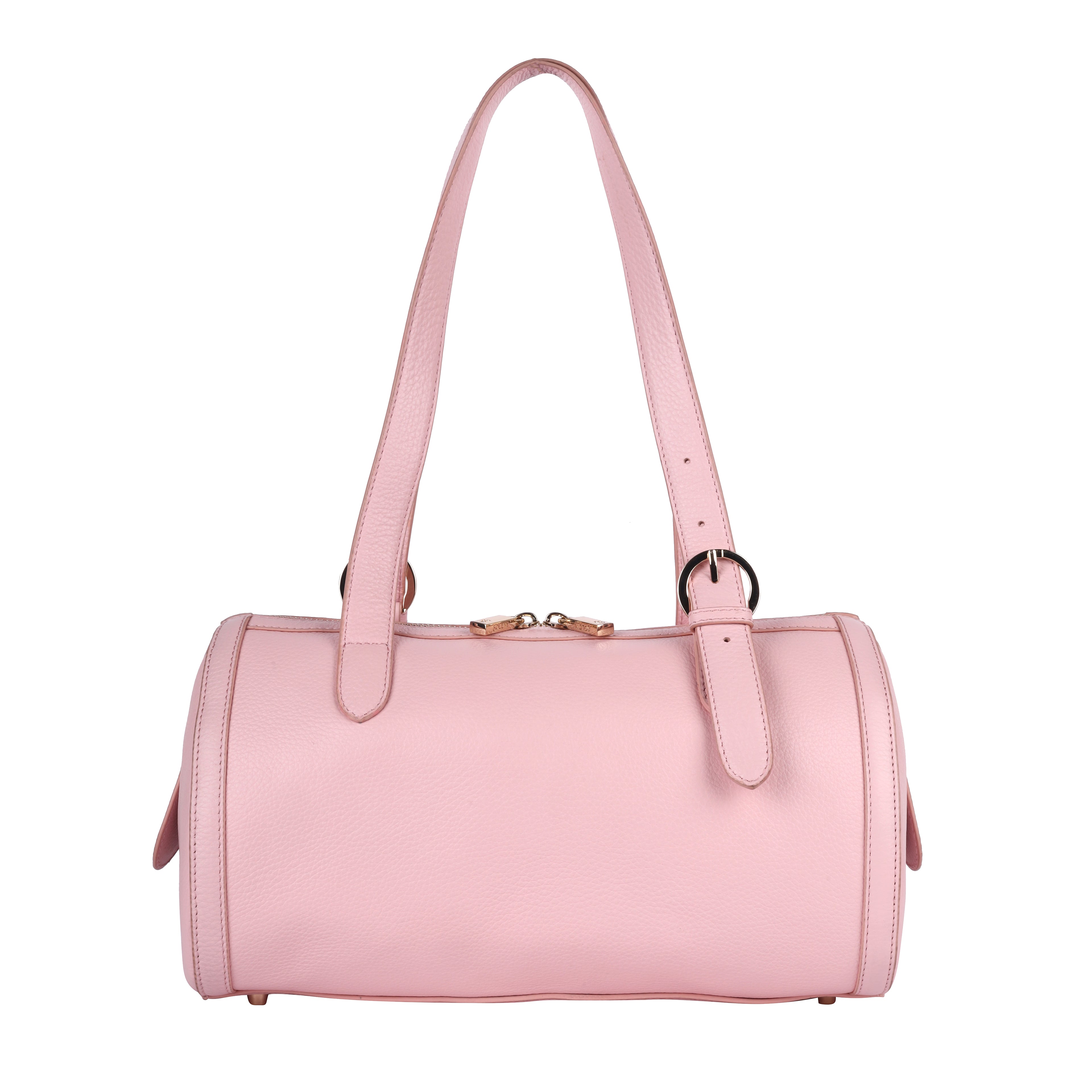 LIDWINA Genuine Leather Crossbody Bag for Women | Dusty Pink Handbag