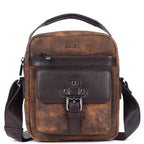 Oslo Genuine Leather Messenger Bag for Men – Brown Premium Leather Sling Bag