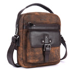 Oslo Genuine Leather Messenger Bag for Men – Brown Premium Leather Sling Bag