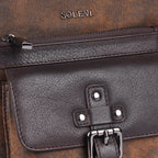 Oslo Genuine Leather Messenger Bag for Men – Brown Premium Leather Sling Bag