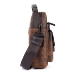 Oslo Genuine Leather Messenger Bag for Men – Brown Premium Leather Sling Bag