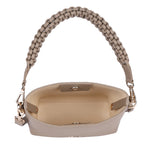 Rumi Genuine Leather Shoulder Bag for Women – Dark Grey Premium Leather Handbag