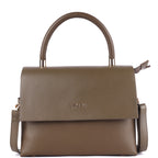 Vetra Genuine Leather Crossbody Bag for Women – Taupe Premium Leather Handbag