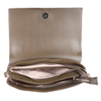 Vetra Genuine Leather Crossbody Bag for Women – Taupe Premium Leather Handbag