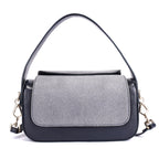 Contessa Premium Leather Round Sling Bag for Women in Blue