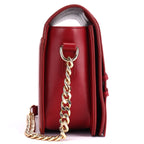 Eliza Premium Leather Crossbody Bag for Women | Maroon Genuine Leather Handbag