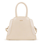 Greta Premium Leather Shoulder Bag for Women – Egret